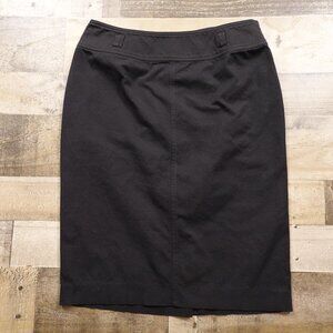 Lauren Ralph Lauren Pencil Skirt Women’s Size 6 Black Stretch Classic Workwear